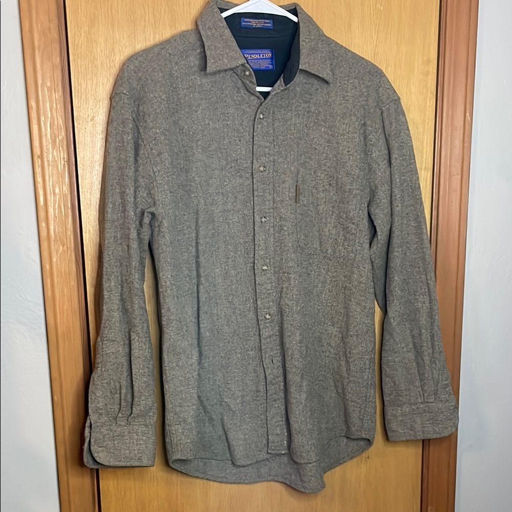 Pendleton Gray Casual Button Down Shirt